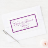 Custom_Chicken & Broccoli Penne Rechteckiger Aufkleber (Umschlag)