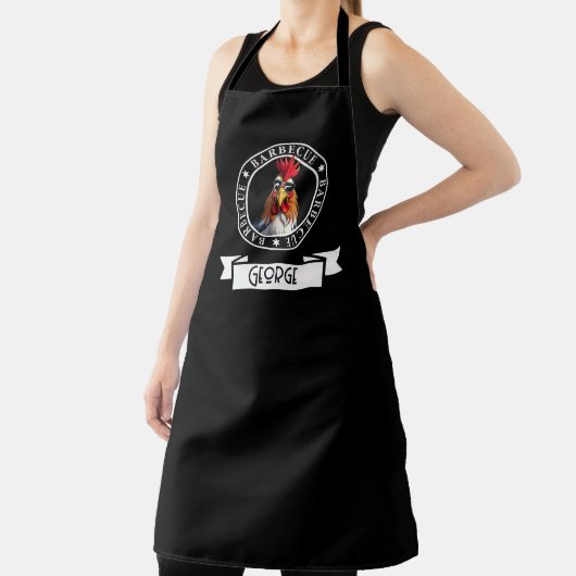 Custom Chicken GRILLEN Restaurant, Funny Chicken G Schürze (InSitu)