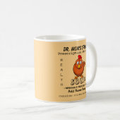 Custom Chicken Soup Mug Kaffeetasse (VorderseiteRechts)