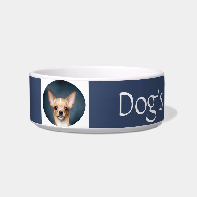 Custom Chihuahua Pet Dog Bowl Napf (Links)