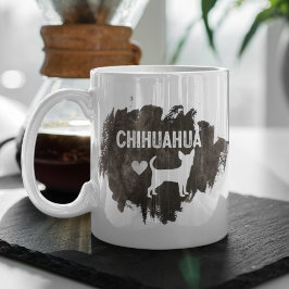 Custom Chihuahua Vater Vatertag Hund Lover Kaffeetasse