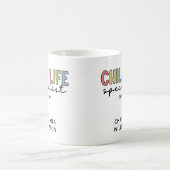 Custom Child Life Specialist CCLS-Geschenk Kaffeetasse (Mittel)