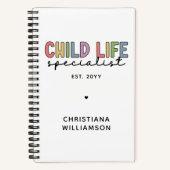 Custom Child Life Specialist CCLS-Geschenk Notizblock (Vorderseite)