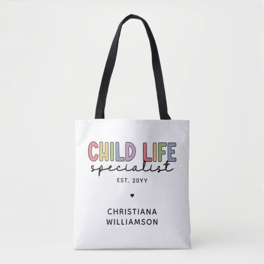 Custom Child Life Specialist CCLS-Geschenk Tasche (Vorderseite)