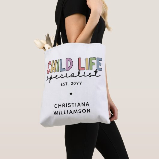 Custom Child Life Specialist CCLS-Geschenk Tasche (Von Nahem)