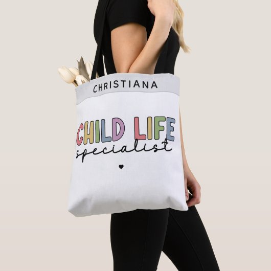 Custom Child Life Specialist CCLS-Geschenk Tasche (Von Nahem)