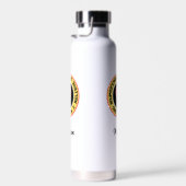 Custom Children's Miracle Network Text Red Yellow Trinkflasche (Rechts)