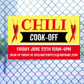 Custom Chili Cookoff Banner - Gewürzfestival