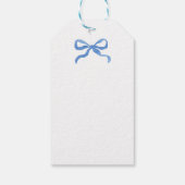 Custom Chinoiserie Lemon Topiary Ginger Jar Geschenkanhänger (Rückseite)