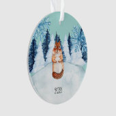 Custom Chipmunk Ornament (Vorderseite)