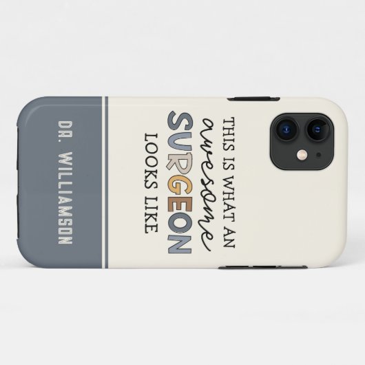 Custom Chirurg Funny Phantastisch Chirurg Geschenk Case-Mate iPhone Hülle (Rückseite (Horizontal))