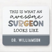 Custom Chirurg Funny Phantastisch Chirurg Geschenk Mousepad (Vorne)
