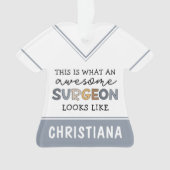 Custom Chirurg Funny Phantastisch Chirurg Geschenk Ornament (Vorderseite)