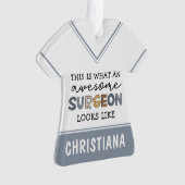 Custom Chirurg Funny Phantastisch Chirurg Geschenk Ornament (Vorderseite)