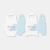 Custom Christening Blue Baby Boy Fevor Box Geschenkschachtel (Ungefaltet)