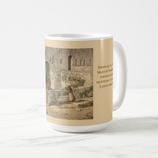Custom Christian Family Table Decor Kaffeetasse (VorderseiteRechts)
