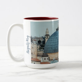 Custom Christian-theme faith-inspired coffee mug Zweifarbige Tasse