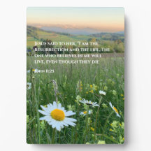 Custom Christlich Bible Verse Gift Daisy Foto