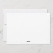 Custom Christlich Christmas Joy Card Feiertagskarte (Rückseite)