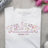 Custom Christlich Faith Christmas T-Shirt