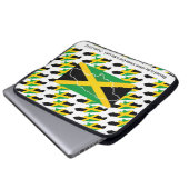 Custom Christlich JAMAICA FLAG Laptopschutzhülle (Vorne Knopf)