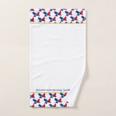 Custom Christlich TEXAS FLAG Badhandtuch Set (Handtuch)