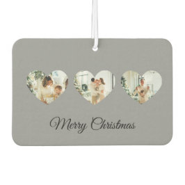 Custom Christmas Air Freshener | Family Photos Autolufterfrischer