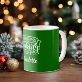 Custom "Christmas baking team!" Mug Kaffeetasse