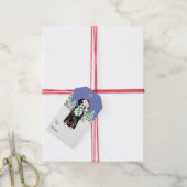 Custom Christmas Bernese Mountain Holiday Dog Geschenkanhänger (Mit Garn)