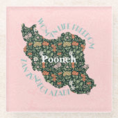 Custom Christmas Bulk Geschenke für Frauen Feminis Glasuntersetzer (Vorderseite)