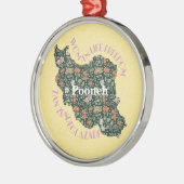 Custom Christmas Bulk Geschenke für Frauen Feminis Ornament Aus Metall (Links)