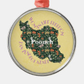 Custom Christmas Bulk Geschenke für Frauen Feminis Ornament Aus Metall (Vorne)