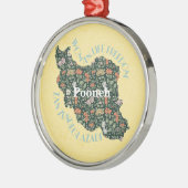 Custom Christmas Bulk Geschenke für Frauen Feminis Ornament Aus Metall (Links)