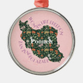 Custom Christmas Bulk Geschenke für Frauen Feminis Ornament Aus Metall (Vorne)