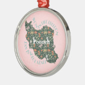 Custom Christmas Bulk Geschenke für Frauen Feminis Ornament Aus Metall (Links)