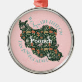 Custom Christmas Bulk Geschenke für Frauen Feminis Ornament Aus Metall (Vorne)