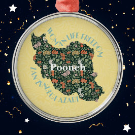 Custom Christmas Bulk Geschenke für Frauen Feminis Ornament Aus Metall