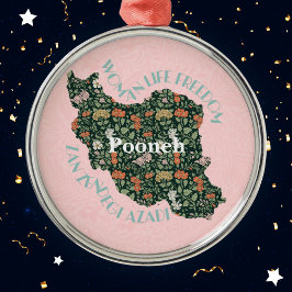 Custom Christmas Bulk Geschenke für Frauen Feminis Ornament Aus Metall