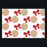 Custom Christmas Candy und Matching Teddy Bär Geschenkpapier Set<br><div class="desc">Maßgeschneiderte Weihnachtscreme und passende Teddy-Bärenverpackungspapierhefte für Handarbeit und Party > Geschenkartikel > Verpackungsmaterial > Verpackungspapier</div>