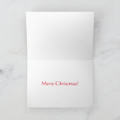 CUSTOM CHRISTMAS CARD GUINEPIG MIT WEIHNACHTSMANNM KARTE (Innenseite)