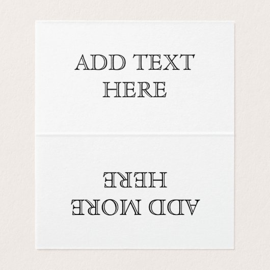 Custom Christmas Card Horizontal (Innenseite Aufgefaltet)