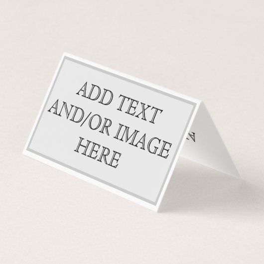 Custom Christmas Card Horizontal (Rückseite)