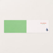 Custom Christmas card Snowmen Skaten (Innenseite Aufgefaltet)