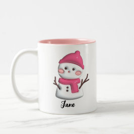 Custom Christmas Coffee Gift Zweifarbige Tasse