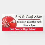 Custom Christmas Craft Show Banner (Horizontal)