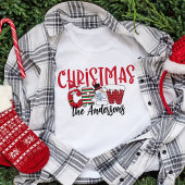 Custom Christmas Crew Family Weihnachten Shirts