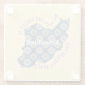 Custom Christmas Equality Bulk Geschenke für Mitar Glasuntersetzer (Rückseite)