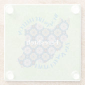 Custom Christmas Equality Bulk Geschenke für Mitar Glasuntersetzer (Rückseite)