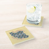 Custom Christmas Equality Bulk Geschenke für Mitar Glasuntersetzer (Schrägansicht)