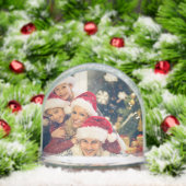Custom Christmas Family Foto Schneekugeln (Weihnachten)